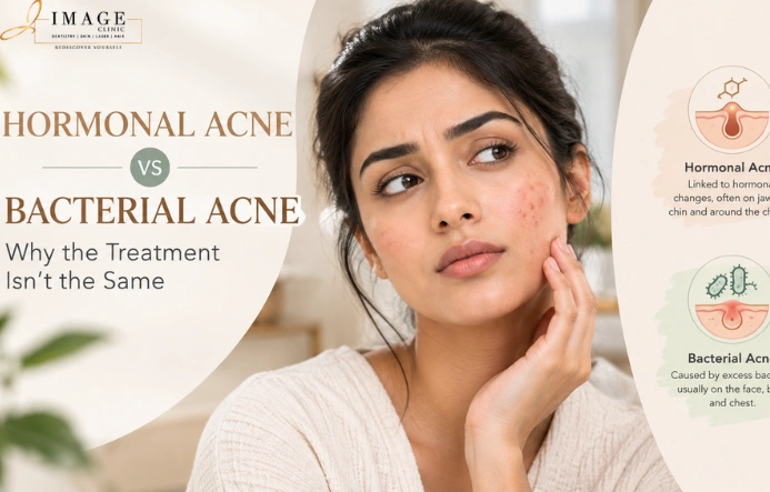 Hormonal Acne vs Bacterial Acne